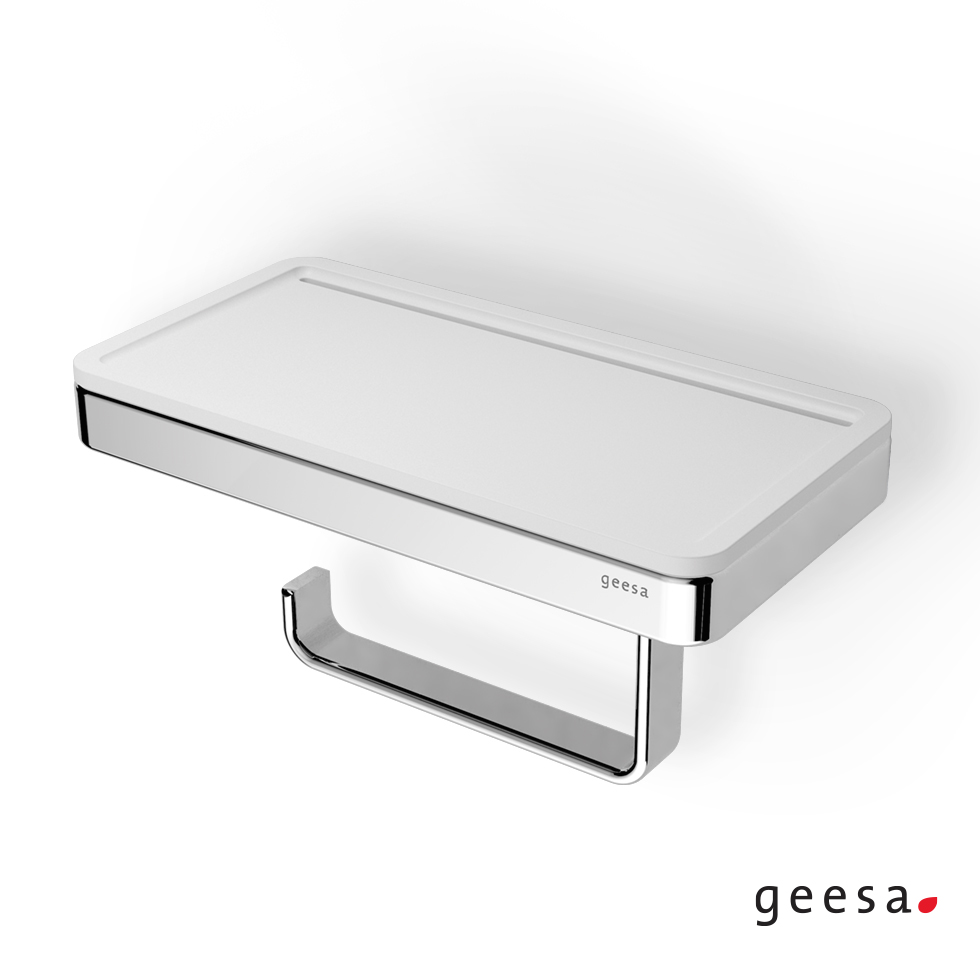 Geesa Frame Chrome-White Matt