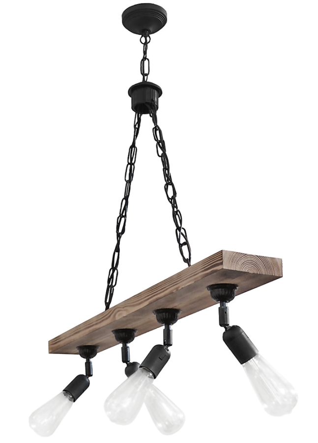 Κρεμαστό φωτιστικό Vintage R-27KEY 4/L Heronia 30-0030