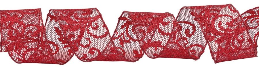 Χριστουγεννιάτικη Κορδέλα 8,50 Μέτρων (9 Yards) Lianos 155061