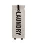 Καλάθι Απλύτων Taupe με Ροδάκια Μ39xΠ20xΥ59cm Estia Home Art Fjord 02-25366