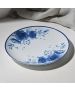 Πιάτο Ρηχό Πορσελάνινο 27cm Estia Home Art Blue Rose 07-16098