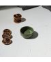Μπωλ για Ντιπ Πορσελάνινο 6,5cm Estia Home Art Terra Green 07-15619