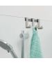 Κρεμαστή Ράγα 3 Αγκίστρων 16*3,7*6,1 εκ. Χρώμα Inox Geesa Tiger 11182-110