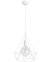 DM-01 1L WHITE METAL Μοντέρνο μονόφωτο μεταλλικό Heronia 34-0252