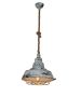 HL-230SG-1P  CECROPIA WORN ANTIQUE WHITE & GOLD MA HOMELIGHTING 77-3005