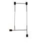 HL-3526-2 MEGAN BLACK PENDANT HOMELIGHTING 77-3815
