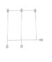 HL-3526-3 MEGAN WHITE PENDANT HOMELIGHTING 77-3817