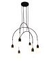 HL-3527-6 EVERDINA BLACK PENDANT HOMELIGHTING 77-3823