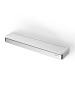 Εταζέρα με Σχισμή Αποστράγγισης 26*6,5*2,5 εκ. Geesa Frame Chrome White  Matt 8805-300