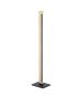 Φωτιστικό Επιδαπέδιο Β250xL75xH1260mm Led 1x19,5w 2400lm Warm White Μαύρο-Ξύλο Eglo Camacho 99296