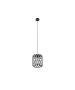 Φωτιστικό Κρεμαστό 23xH150cm 1xE27 Τσιμεντένιο Sun Light CESTA-23P