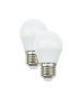 LED BALL E27 230V 7W 3000K 220° 520Lm Ra80 DUO PACK ACA G45727WWP