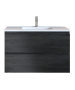 Έπιπλο Μπάνιου 70 εκ. με Νιπτήρα Χρώμα Pine Dark Sanitec Alba D 70