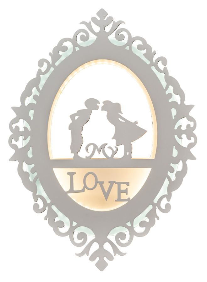 WLC 163 WH # ΑΠΛΙΚΑ 2/Φ LOVE 6000K/3000K ARlight 0304153