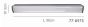 MF30-01-B01 MAGNETIC FLEX 48V Linear 30cm 6W 480Lm 3000K Lightings Surface Mounted Black 1Γ3 HOMELIGHTING 77-8975