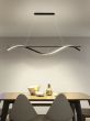 SE LED 100  ONDAS PENDANT BLACK 23W  3CCT WITH MEMORY 2 YEARS WARRANTY Α1 HOMELIGHTING 77-50450