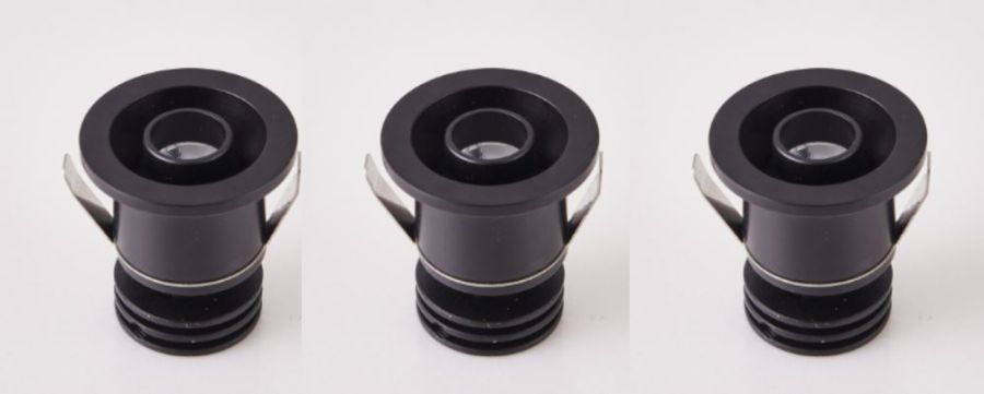 SE-SPL-CM-BL-4K MAVI SPOT LED RECESSED 3 LIGHT 3*2W MOVABLE BLACK 4000K HOMELIGHTING 77-9255*3