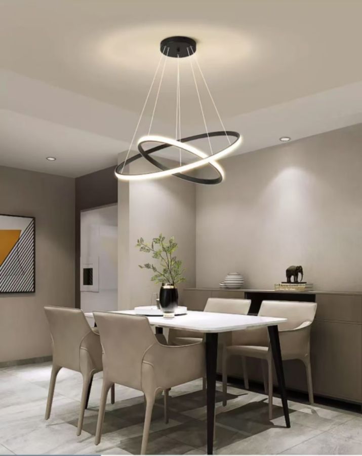 SE LED 60 STELINA PENDANT BLACK 60-40cm 47W 3CC IP20 220V 2 YEARS WARRANTY A1 HOMELIGHTING 77-50639