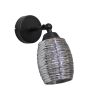 BARREL/AP KEY BL-FUME ΑΠΛΙΚΑ ΓΥΑΛΙ E/27 Heronia 01-0396