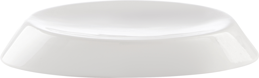 Σαπουνοθήκη Κεραμικό Λευκό Bronze Art Επικαθήμενα 14T1-AA