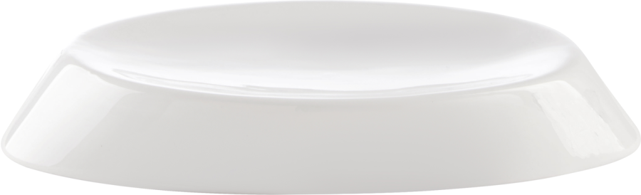 Σαπουνοθήκη Κεραμικό Λευκό Bronze Art Επικαθήμενα 14T1-AA