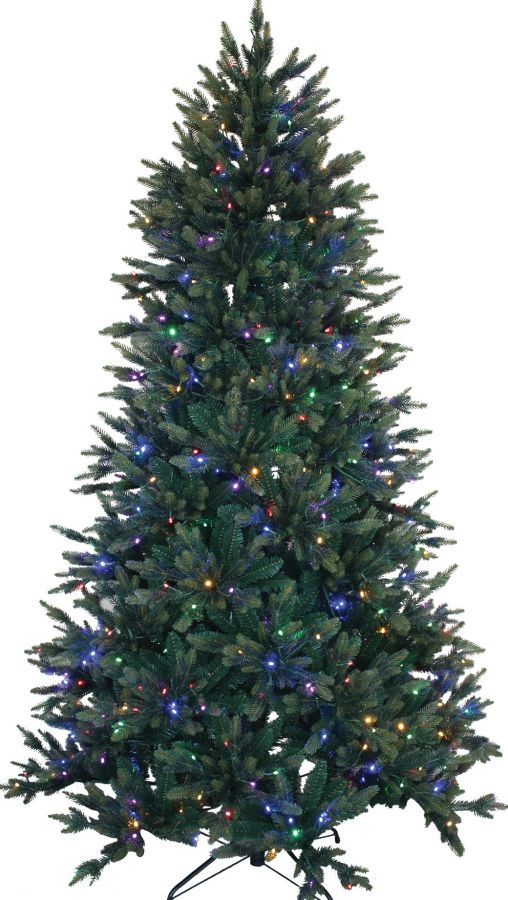 Χριστουγεννιάτικο Δέντρο Με 500 Λαμπάκια Led RGB Με Δυνατότητα Αλλαγής Χρώματος Και Προγράμματος 210cm Lianos 224324