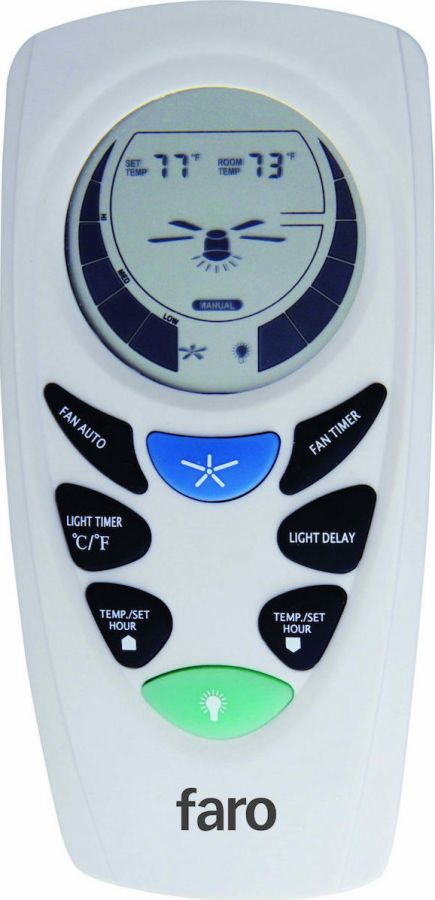Kit Remote Control  με Προγραμματιστή  για Ανεμιστήρες Faro Barcelona 33937 