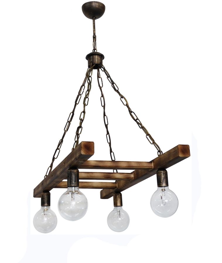 Φωτιστικό SKALA/4 CHAIN BR Heronia 30-0054