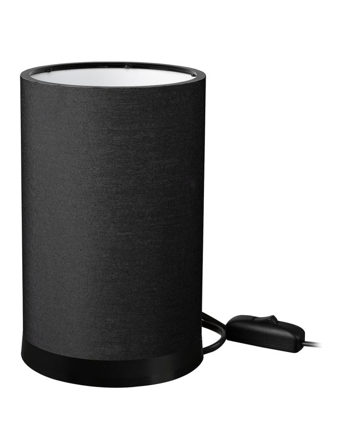 ΠΟΡΤΑΤΙΦ ΚΥΛΙΝΔΡΙΚΟ ΑΜΠΑΖΟΥΡ TL-07/H-03 ΜΑΥΡΟ-BLACK Ε/27 Heronia 14-0313