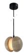 InLight Κρεμαστό φωτιστικό γκρι από travertine marble 1XG9 D:13 x 14cm 4092