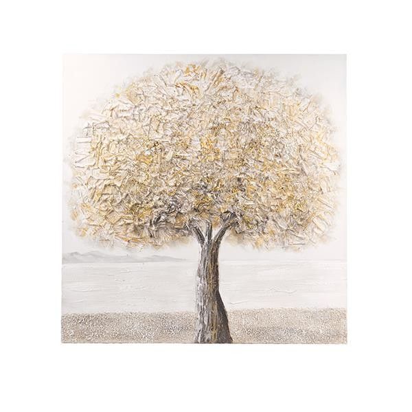 ΠΙΝΑΚΑΣ ΔΕΝΤΡΟ ΚΑΦΕ - ΜΠΕΖ 100x3x100cm Eurolamp 812-20056