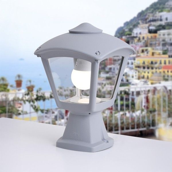 FUMAGALLI DISMA ROBY ΚΟΛΩΝΑΚΙ ΔΑΠΕΔΟΥ 1ΧΕ27 290X200mm ΓΚΡΙ Eurolamp 145-26075