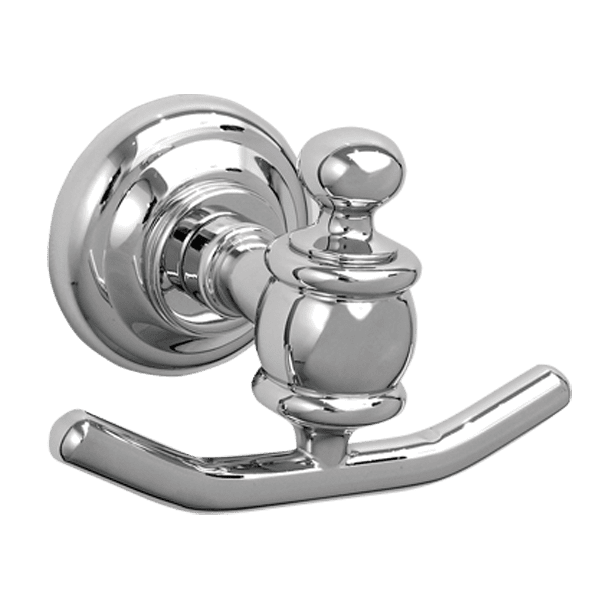 Διπλό Άγκιστρο Επίτοιχο Ρετρό Χρωμέ Verdi Retro 0360222  