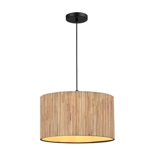 ΦΩΤΙΣΤΙΚΟ ΚΡΕΜΑΣΤΟ PAMPAS ΜΟΝΟΦΩΤΟ 1XE27 Max 15W Φ350X1260mm ΜΠΕΖ ARTE ILLUMINA AENON Eurolamp 144-31032