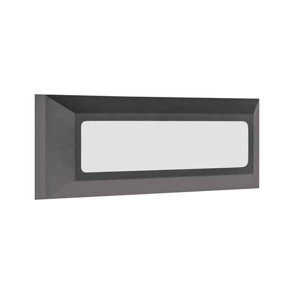 ΦΩΤΙΣΤΙΚΟ ΤΟΙΧΟΥ SLIM LED 4W IP65 230V 3CCT 230X80mm PRO ΓΡΑΦΙΤΗΣ ARTE ILLUMINA Eurolamp 145-52073