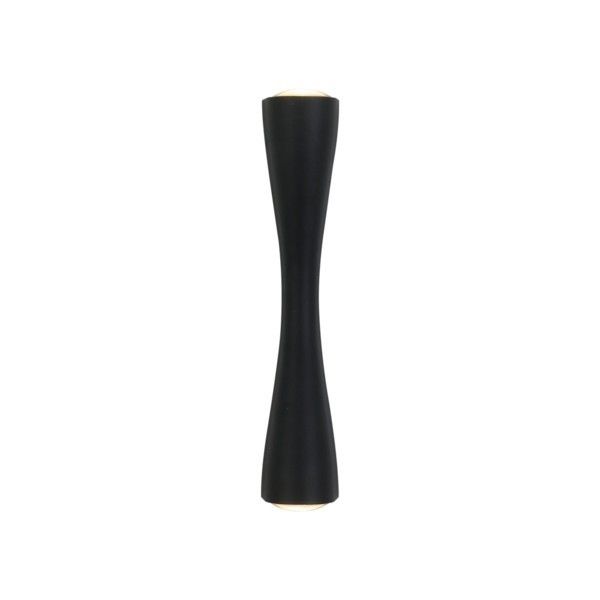 ΑΠΛΙΚΑ ΤΟΙΧΟΥ ΑΛΟΥΜΙΝΙΟΥ UP -DOWN 6W 480Lm 3000K 240x60x55mm IP54 ΜΑΥΡΗ ARTE ILLUMINA Eurolamp 145-20279