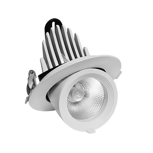 ΣΠΟΤ ΧΩΝΕΥΤΟ ΚΙΝΗΤΗ ΒΑΣΗ 20W 3CCT Φ110 ΛΕΥΚΟ PRO Eurolamp 145-65022