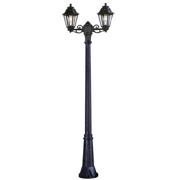 FUMAGALLI GIGI BISSO ANNA 2L ΚΟΛΩΝΑ 2XE27 610X2090mm ΜΑΥΡΗ Eurolamp 145-26010