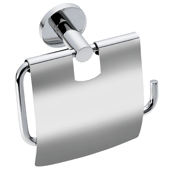 Χαρτοθήκη με κάλυμμα Επίτοιχη Χρωμέ Verdi Sigma Chrome 3031422 