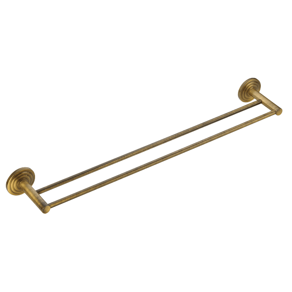 Πετσετοθήκη Διπλή 55 εκ. Ρετρό Μπρονζέ Verdi Brass 3082166