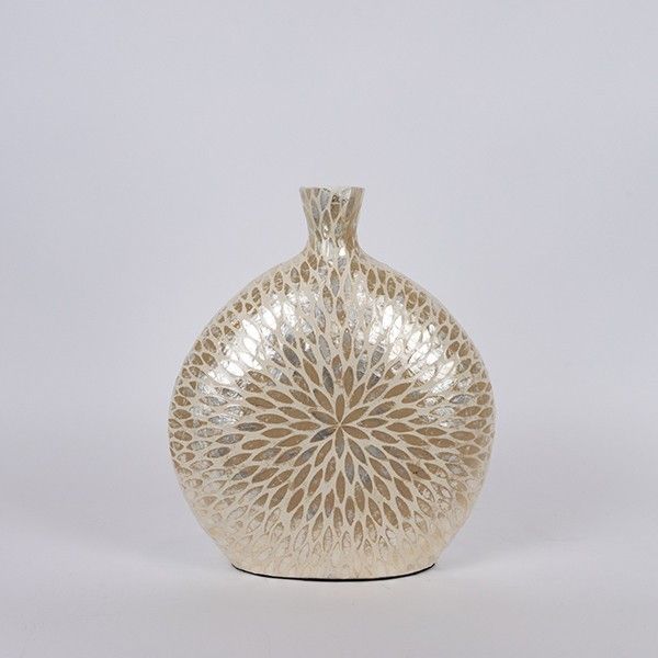 ΒΑΖΟ ΦΙΛΝΤΙΣΙ ΙΡΙΔΙΖΟΝ ΛΕΥΚΟ 34x12x41cm Eurolamp 819-01061