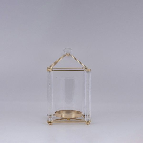 ΦΑΝΑΡΙ ΜΕΤΑΛΛΙΚΟ ΧΡΥΣΟ 15x28cm Eurolamp 819-01037