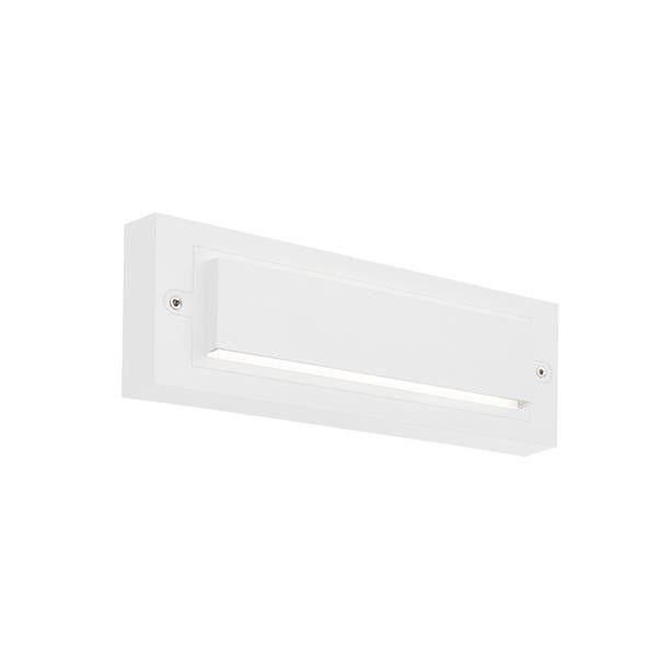ΦΩΤΙΣΤΙΚΟ ΤΟΙΧΟΥ LED 6W 255X42X90 3CCT IP65 ΛΕΥΚΟ ARTE ILLUMINA SENARIO Eurolamp 145-52112