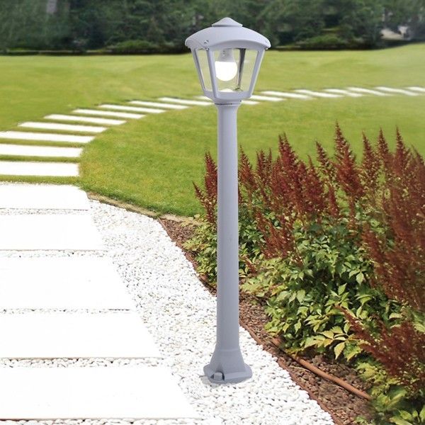 FUMAGALLI GIAFFA ROBY ΚΟΛΩΝΑKI ΔΑΠΕΔΟΥ 1XΕ27 200X945mm ΓΚΡΙ Eurolamp 145-26081