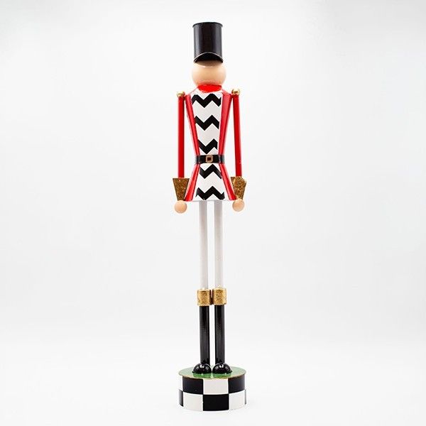 ΜΕΤΑΛΛΙΚΟΣ ΚΑΡΥΟΘΡΑΥΣΤΗΣ, ΜΑΥΡΟ ΚΑΡΟ ΜΕ ΚΟΚΚΙΝΟ, 110cm Eurolamp 600-47982