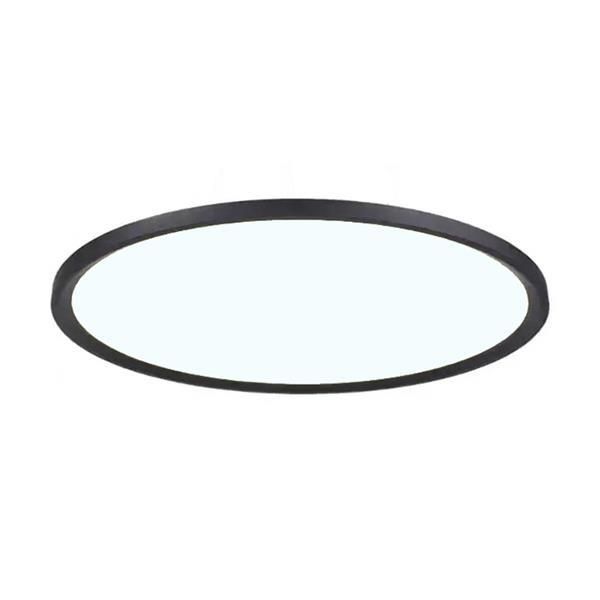 ΦΩΤΙΣΤΙΚΟ ΟΡΟΦΗΣ LED SLIM 48W 3CCT Φ60 ΜΑΥΡΟ PLUS Eurolamp 145-68577
