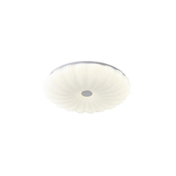 ΠΛΑΦΟΝΙΕΡΑ ΜΕΤΑΛΛΟ-ΠΛΑΣΤΙΚΟ LED 60W 4680Lm 3CCT (3000-4000-6500K) Φ480X75mm ΛΕΥΚΟ ARTE ILLUMINA ANTHOS Eurolamp 144-51037