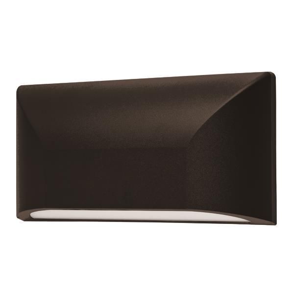 ΑΠΛΙΚΑ ΤΟΙΧΟΥ LED SLIM 6W 900lm IP65 220-240V 3000K 220X51X113mm  PRO ΜΑΥΡΟ ARTE ILLUMINA Eurolamp 145-52051