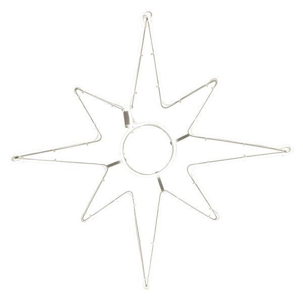 ΑΣΤΕΡΙ ΒΗΘΛΕΕΜ, ΝΕΟΝ ΦΩΤΟΣΩΛΗΝΑ, 75cm, ΕΠΕΚΤΑΣΗ, ΠΡΟΕΚΤΑΣΗ ΠΑΡΟΧΗΣ 1m, IP44 (ΧΩΡΙΣ ΜΕΤΑΣΧΗΜΑΤΙΣΤΗ) Eurolamp 600-09920