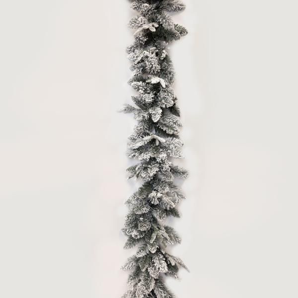 ΓΙΡΛΑΝΤΑ ΧΙΟΝΙΣΜΕΝΗ, PE KAI PVC, 270cm Eurolamp 600-30638